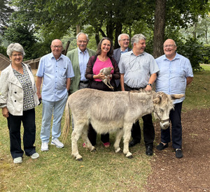 Staatssekretärin Anklam-Trapp mit Kooperationspartnern 