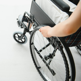 Rollstuhlfahrer 