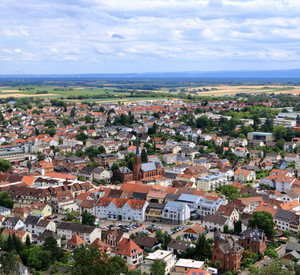 Bad Bergzabern von oben